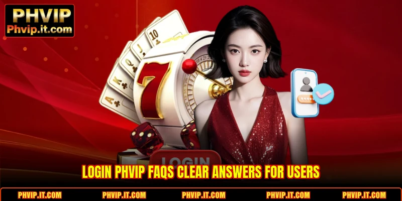 Login PHVIP FAQs clear answers for users