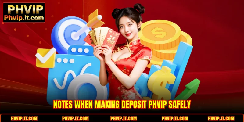 Notes when making Deposit PHVIP safely