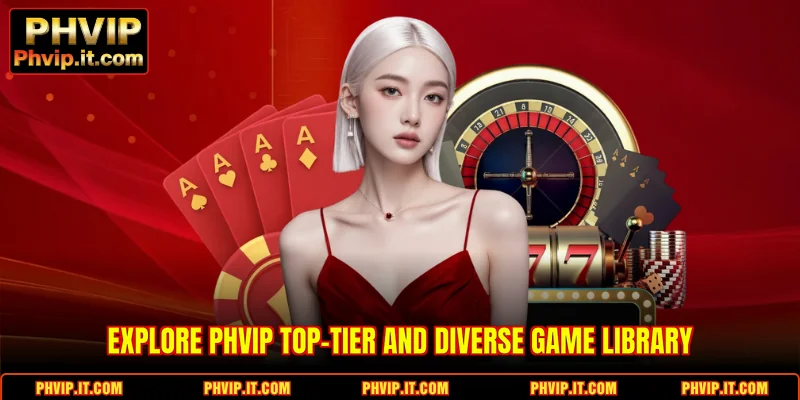 Explore PHVIP top-tier and diverse game library