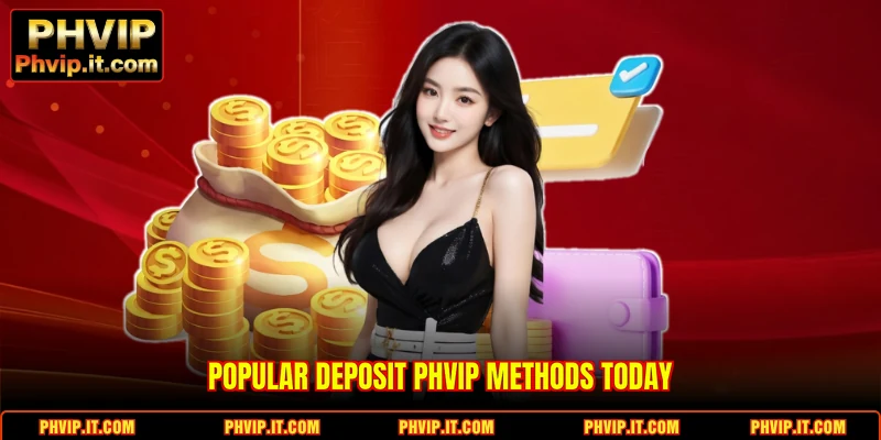 Popular Deposit PHVIP methods today
