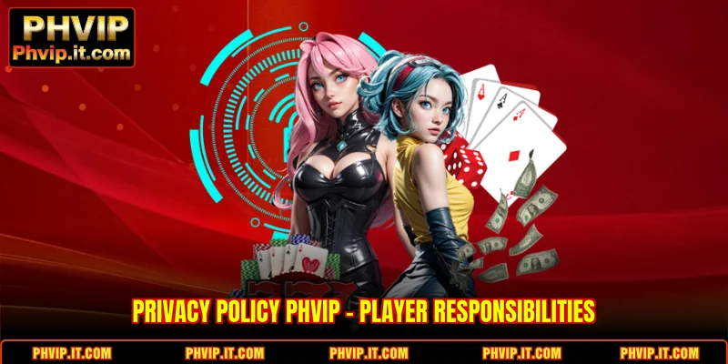 Privacy Policy PHVIP - Player responsibilities