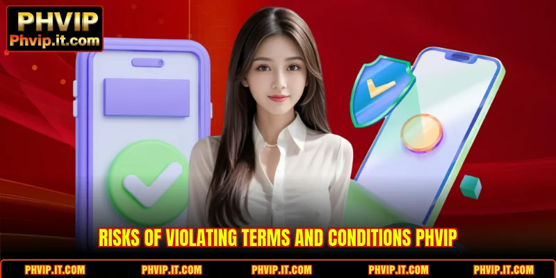 Risks of violating Terms And Conditions PHVIP